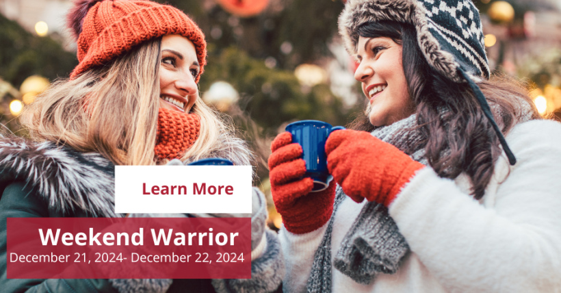 Weekend Warrior: December 21-22, 2024 | Amy Jones Group